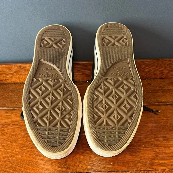 Converse Chuck Taylor All Star Lift Platform Black Sneakers - Picture 4 of 5